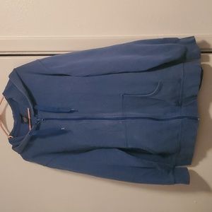 Joe Boxer Blue Zip Hoodie Large